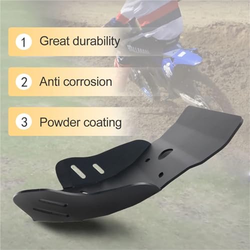 Fit for Yamaha YZ125 YZ125X YZ 125 X 2005-2026 Motorcycle Engine Protector Chassis Protection Cover Exhaust Guard Skid Plate