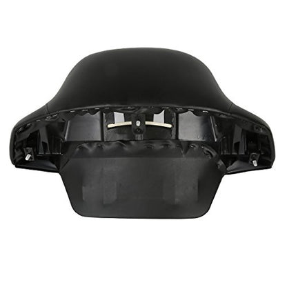 Electric Blue Chopped Trunk Backrest Detachable Two Up Mounting Rack Fit for Harley Trunk Touring Street Glide 14-25 Road King Road Glide Electra Glide CVO Models - color: Electric Blue Chopped Trunk Set #5