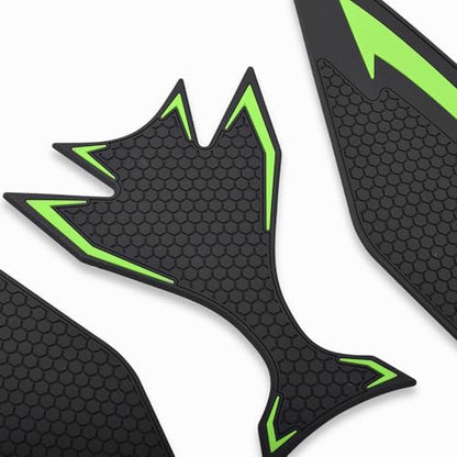 Motorcycle Tank Traction Pad Side Gas Knee Grip Protective Sticker Protector for Kawasaki ninja650 （2017-2025） Z 650 （2019-2025）(Green) - color: Green
