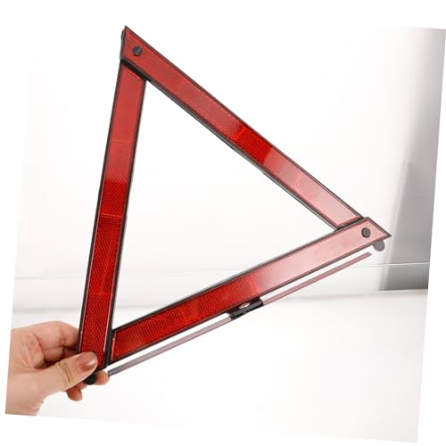 CANIGHT 3pcs Car Emergency Tool Reflective Roadside Safety Triangle Warning Triangle Road
