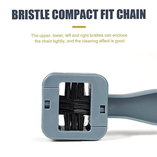 1pc Bicycle Chain Clean Brush Chain Washing Scrubber Gear Chain Maintenance Tool for Bike Motorbike