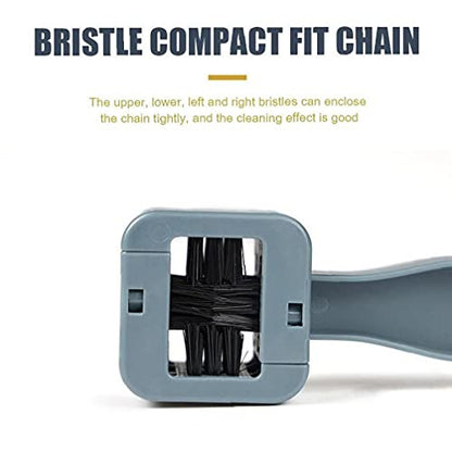1pc Bicycle Chain Clean Brush Chain Washing Scrubber Gear Chain Maintenance Tool for Bike Motorbike
