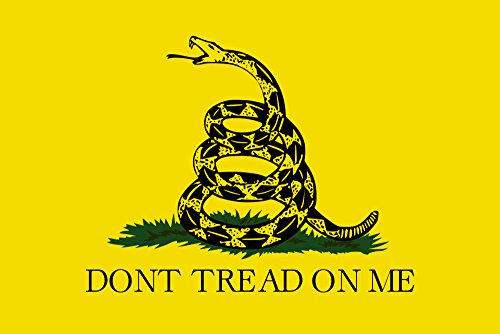 2 PK Don't Tread on Me Replacement Safety Flag ATV Bicycle Motorcycle Razor UTV