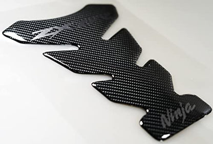 Real Carbon Look, Motorcycle Reflective Sticker, Vinyl Decal Emblem Protection, Gas Tank Pad, Fuel Knee Grip Decal for ZX6R 2007-2008