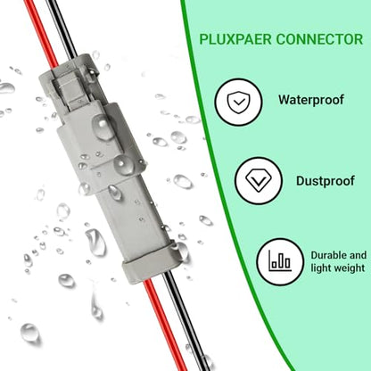 14 AWG 2 Pin DT Connector, 2 Wire Automotive Waterproof Electrical Connectors, 14 Gauge Male and Female Quick Connect Harness for Car Truck Boat -4 Pack - style: 2 Pin
