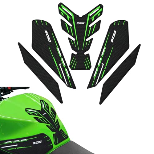 Tank Grips Tank Pad Protector for Kawasaki Ninja 500 Z500 Ninja500 SE 2024 2025 Compatible with Ninja 400 Z400 2018-2025