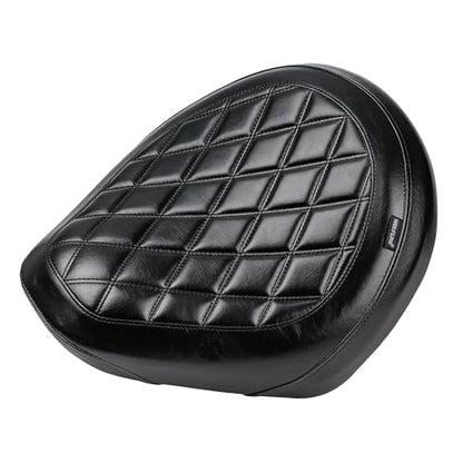 Motorcycle Rider Comfort Seat Fit for CMX1100 Rebel 1100 2021 2022 2023 2024 2025 2026, Leather Front Driver Saddle Solo Cushion Pad, Black Stitching - color: Front - Black-A