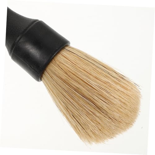 2pcs Car Detailing Brush Soft Boar Hair Interior Cleaning Tool for Vehicle Upholstery Scratch Bristles for Wheels and Versatile Auto Detail Brush Kit