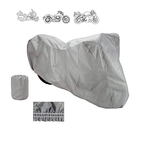 SavvyCraft Motorcycle Storage Cover for Sports Bikes, Cruisers Fit up to 97" L - size: Fits up to 97"L