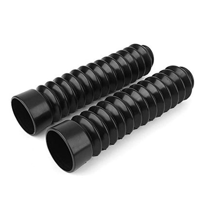 Xr200 Fork Boots,Tw200 Fork Boots,Pw80 Fork Tube Boot Shock,Universal Motorcycle Fork Protector Gaiters - 2X Rubber Front Fork Covers for 250R,ATC 200s Shocks
