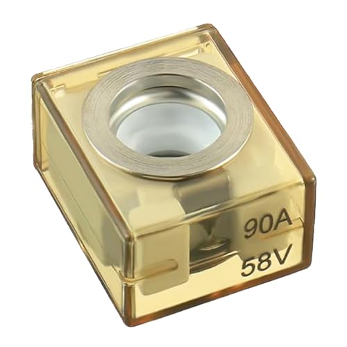 Terminal Fuse - 90A Marine Rated Battery Fuse, 58V DC Max, IP66 Waterproof - style: 90A