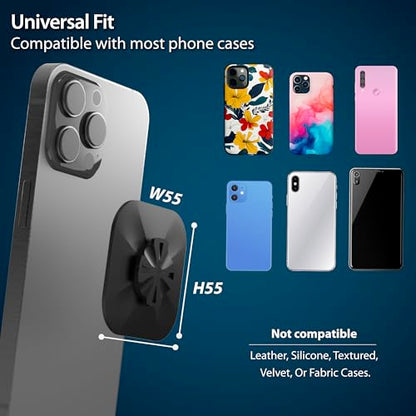 Bone Phone Tie Connect 3 - Sticker, Phone 3M Adhesive Adapter for Tie Connect Series, Optional Smartphone Mount Sticker Compatible with Most Cellphone Cases - style: Phone Adhesive Adapter