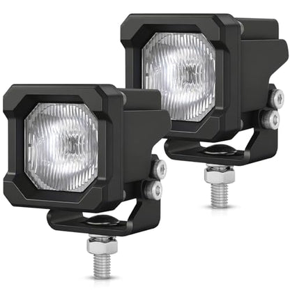 LED Pods, OFFROADTOWN 2inch 50W LED Cubes Driving Lights Pods Bumper Light Ditch Fog Reverse Light for Truck Pickup UTV ATV SUV 4x4 Car Motorcycle - Driving - color: 2inch_White Driving