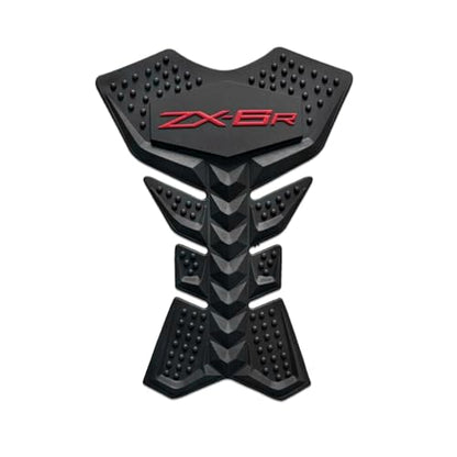 Motorcycle Tank Pad Gas Tank Protector Compatible with Kawasaki ZX-6R ZX6R ZX636 Anti Slip Tank Pad Stickers Gas Oil Fuel Tank Pad Protectors - size: For ZX6R