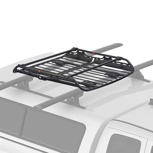 Yakima OffGrid Cargo Basket Steel Rooftop Carrier, Medium Size - Vehicle Roof Rack with Fairing, Quick Release Mount, and Universal Fit for Cars, SUVs, and Trucks - size: Medium