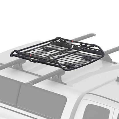 Yakima OffGrid Cargo Basket Steel Rooftop Carrier, Medium Size - Vehicle Roof Rack with Fairing, Quick Release Mount, and Universal Fit for Cars, SUVs, and Trucks - size: Medium