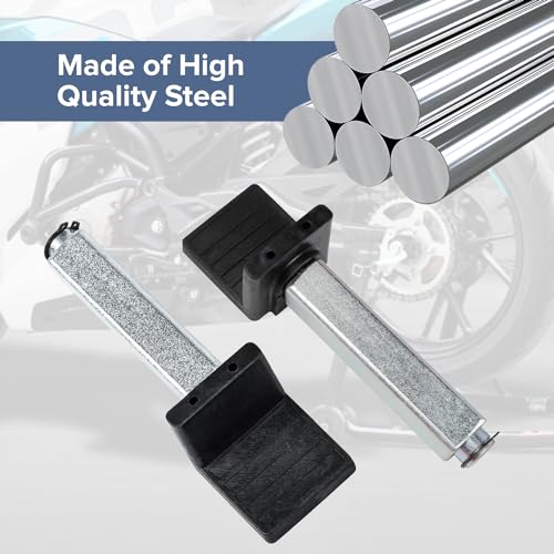 Spool Lift Stand Attachments for Rear Sportbike Motorcycle Stands (Attachment ONLY), L-Shaped Adapter 1 Pair - size: L