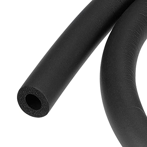 MECCANIXITY Foam Grip Tubing Handle Grips 3/8"(10mm) ID 3/16"(5mm) Wall Thick 5ft Black Non-slip for Fitness, Tools Handle Support - color: Black, size: 10mm x 20mm