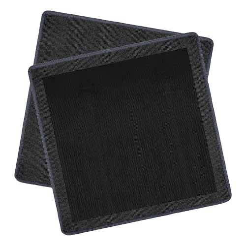 2PCS Clay Towel Auto Detailing, Clay Bar Towel Cloth Auto Detailing for Car (12 x 12 in) (Grey) - color: Grey
