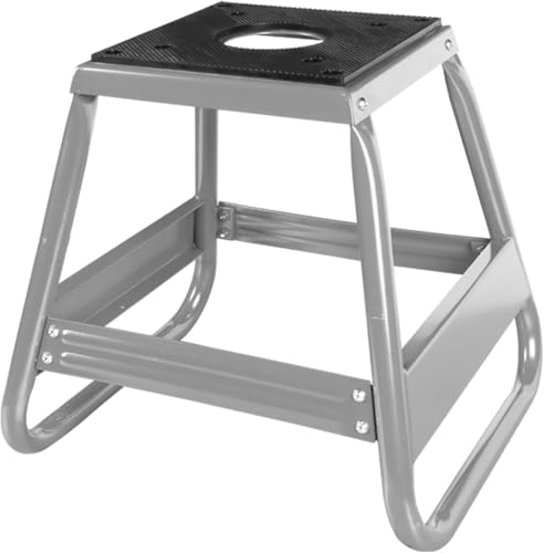 Big RED Dirt Bike Stand, 1000lb Capacity, Universal Detachable Maintenance Motorcycle Lift for Kawasaki, Honda, Yamaha, Silver - style: silver dirt bike stand