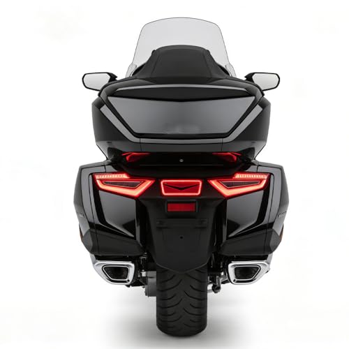 Motorcycle LED Taillight Rear Brake Reflctor Light for Gold Wing 1800 Tour DCT 2018 2019 2020 2021 2022 2023 2024 2025 Taillight License Plate Lamp