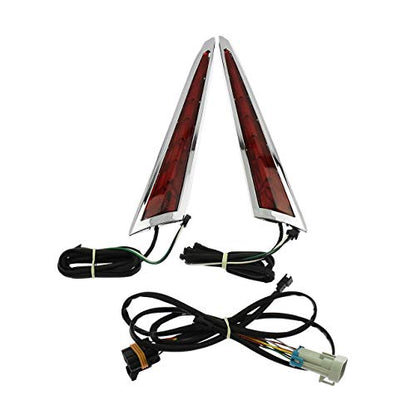 Motorcycle LED Saddlebag Accents Lights Fit for Victory Cross Country Tour 10-17 Magnum 10-16