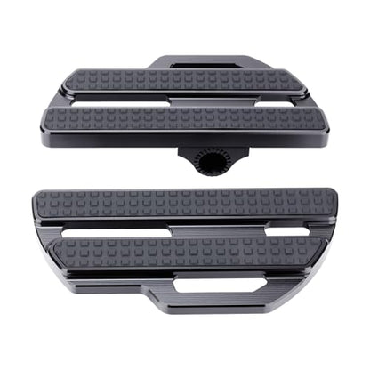 Adjustable Motorcycle Foot Pegs for Honda Rebel 300/500 2017-2025 | Motorcycle Highway Pegs, 360° rotatable with 3 tilt positions, CNC aluminum corrosion-resistant, bolt-on install