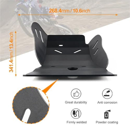 Fit for Yamaha YZ125 YZ125X YZ 125 X 2005-2026 Motorcycle Engine Protector Chassis Protection Cover Exhaust Guard Skid Plate