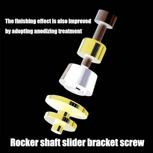 FOR SV650 SV650S 2024 CNC Aluminum Alloy 8MM Swingarm Spools Slider Stand Screw sv650 sv650s 2018-2024 Motorcycle Accessories (Gold) - color: Gold