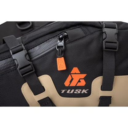TUSK Traverse Pannier Bags Base System Black/Tan