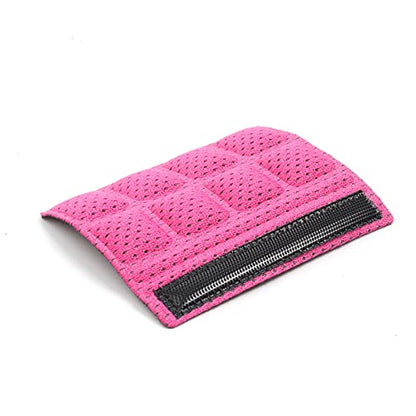 6PCS Chin Pads Foam Pad Set Strap Padding Replacements Universal Cushion Mats for Cycling Bike Bicycle Motorcycle Road Racing Riding Helmet - color: Pink 6PCS