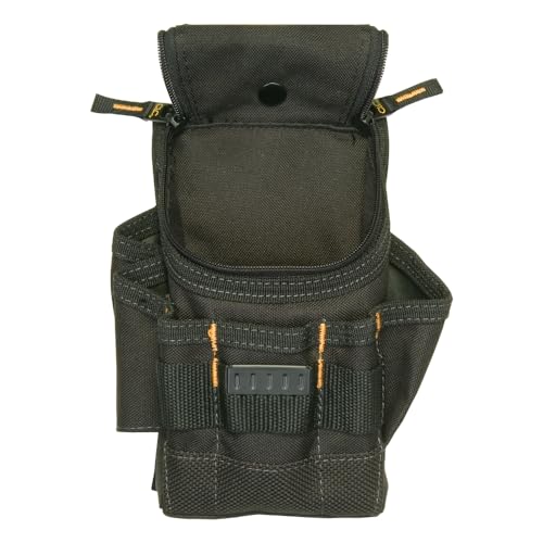 Custom Leathercraft CLC 1523 Ziptop Utility Pouch, Small