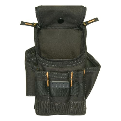 Custom Leathercraft CLC 1523 Ziptop Utility Pouch, Small