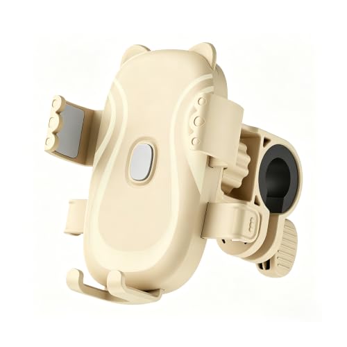 Bike Phone Holder,360° Rotation,Motorcycle Phone,Mount for 4.7-7.2" Devices,Universal Bicycle Phone,Mount for iPhone & Android on Scooter,Mountain Bike,Golf Cart (Yellow) - color: Yellow