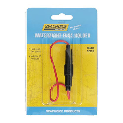 SEACHOICE Watertight Fuse Holder 10 AMP (Pack of 12) - size: One Size (Pack of 12)
