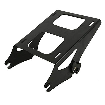 TCMT King Motorcycle Trunk Box Mount Rack Fit For Harley 2014-2025 Touring CVO Road King Road Glide Street Glide Electra Glide Pack - color: Set D