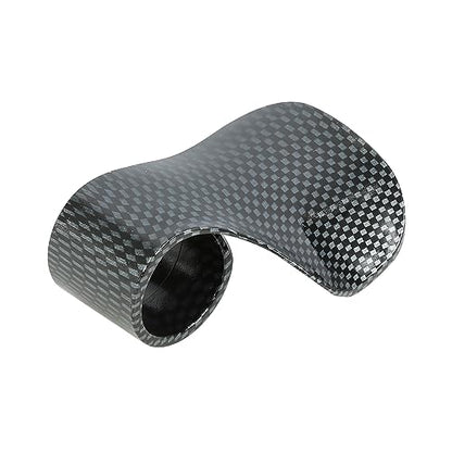 F FIERCE CYCLE Universal Motorcycle Throttle Holder Cruise Control Assist Control Grips for 30mm 1.18" Handlebar Black Carbon Fiber Pattern