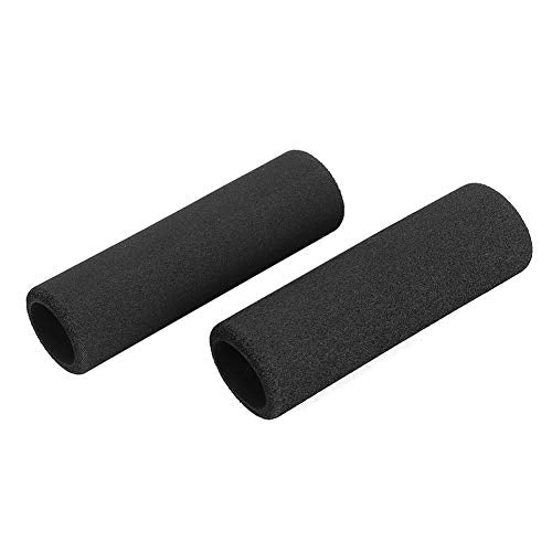 ZJchao Grips, Throttle Grip 2pcs Soft Foam Sponge Handlebar Cover Grip Foam Black Soft Sponge Fits for R1200