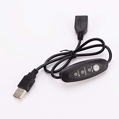 Winter Motorcycle ATV Scooter USB Heated Grips Handlebar 7/8"-11/5"(22-30mm) Warmer Sleeves with Switch to Control Temperature