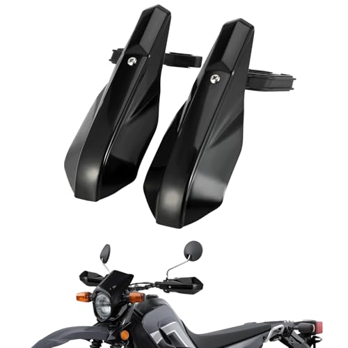 AnXin Motorcycle Handguards 7/8" and 1 1/8" Hand Guard Handlebar Protection Universal for SSR 125 110 140 150 Apollo RFZ 125 110 KAYO 60 140 TAO TAO 140 110 Dirt Pit Bike ATV Black - color: black