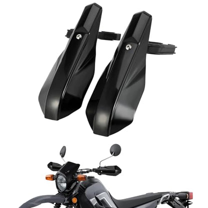 AnXin Motorcycle Handguards 7/8" and 1 1/8" Hand Guard Handlebar Protection Universal for SSR 125 110 140 150 Apollo RFZ 125 110 KAYO 60 140 TAO TAO 140 110 Dirt Pit Bike ATV Black - color: black