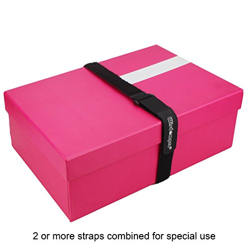 12 Pack 1 x 12 Inches Hook and Loop Reusable Fastening Cable Tie Down Straps by Wisdompro - Reusable, Durable Functional Ties to Keep Your Home, Office, Workspace from Tangled Messes of Cords - size: 1 x 12 Inch, 12 Pack