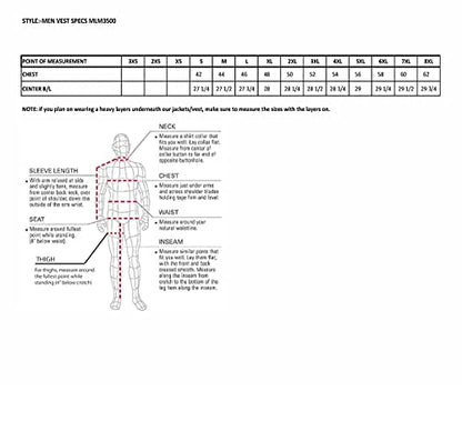 Milwaukee Leather Men's Classic Collarless Motorcycle Biker Rider Leather Vest |MLM|SH - color: Mlm3500-black, size: 6X-Large
