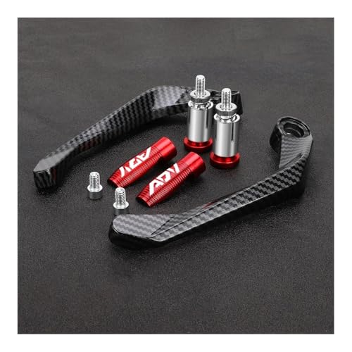 Brake Clutch Lever Guards for ADV150 ADV160 ADV350 ADV 160 150 350 Motorcycle 7/8" 22MM Handlebar Handguard Brake Clutch Levers Hand Guard Protector - color: Red no l
