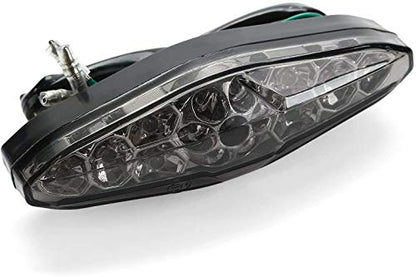 CICMOD Motorcycle Led Brake Running Tail Light 12V Universal for Quad ATV Dirt Bike Custom Chopper