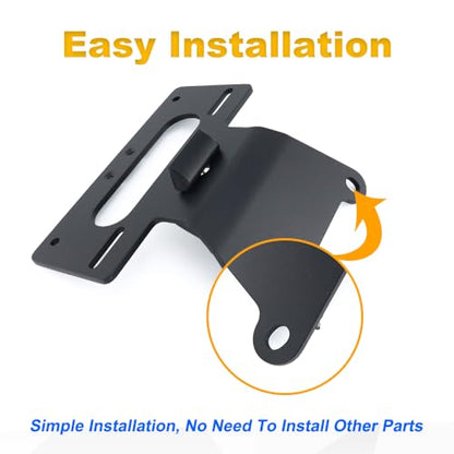 Fender Eliminator Fit for DR650 DR650S DR650SE 1996-2026 License Plate Holder Bracket with LED Light Tail Tidy