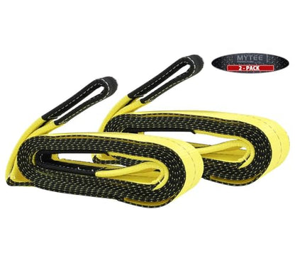 Mytee Products (2 Pack) Heavy Duty Tow Strap 2" X 20' Recovery Rescue 16000 LB Break Strength Towing - size: 2 - Pack