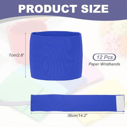 Soccer Captain Armband Elastic Wrist Arm Bands Adjustable Player Team Leader Anti-Slip Badge Sports Accessories - color: Dark Blue