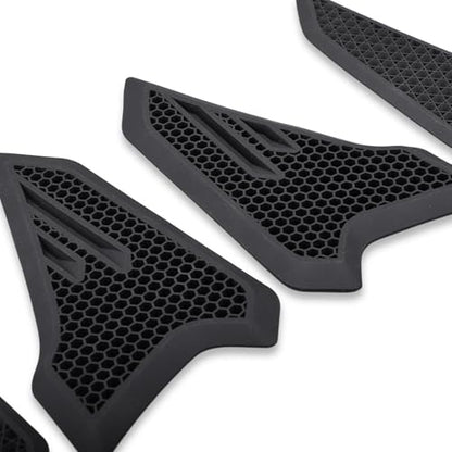 for CBR650R CB650R CBR CB 650R Motorcycle Fuel Tank Traction Pad Side Gas Knee Grip Protective Sticker Protector (for Honda Vehicle) (2019 Onwards), Black