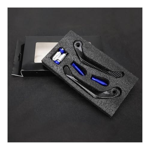 Clutch Lever Guards for GSX-R GSXR 1000 GSXR1000 2001-2024 Motorcycle Aluminum Handlebar Brake Clutch Lever Hand Guard Protector Handguard - color: Blue NO LOGO